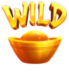 Texto WILD sobre lingote dourado